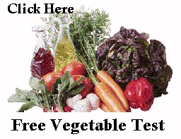 Free Vegetable Test